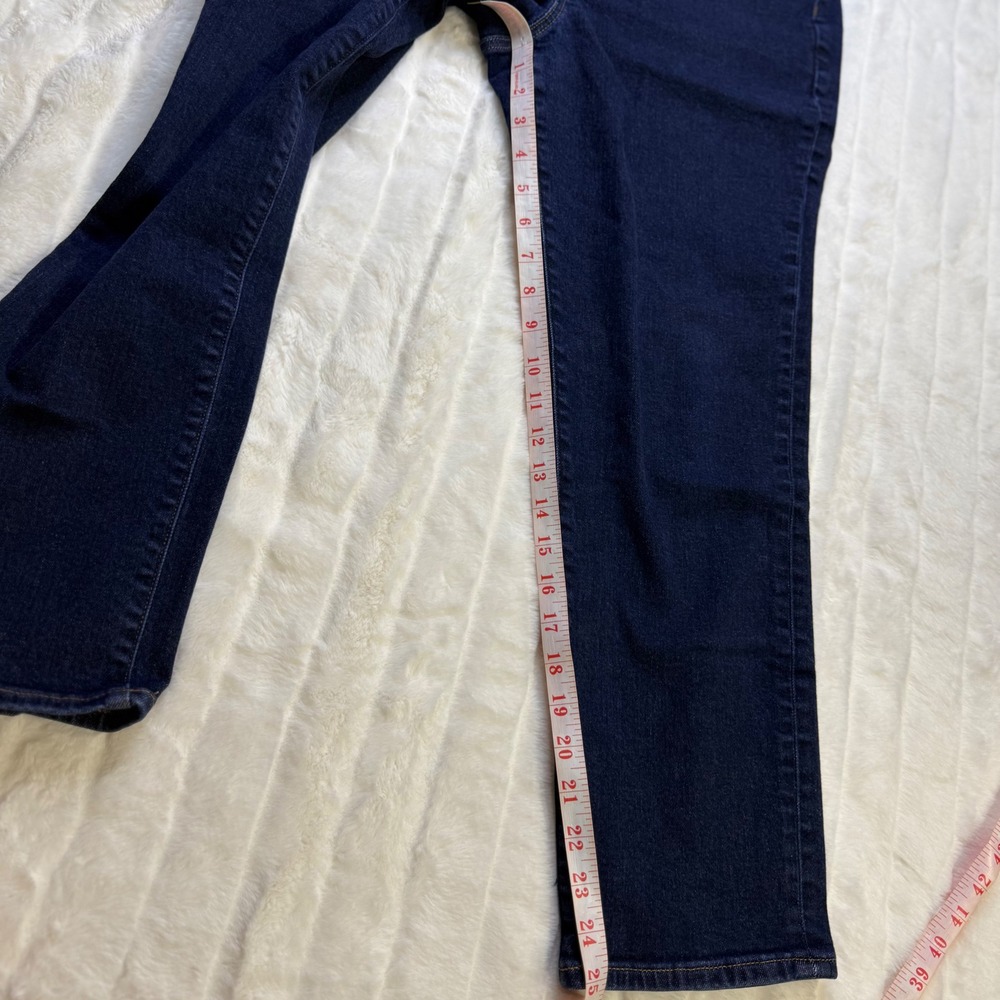 J.Crew Essential Straight Jeans Womens 30 Dark Wash Indigo High Rise‎ Stretch - Picture 10 of 10